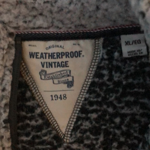 Original Weatherproof Vintage Quarter Zip - Picture 2 of 2